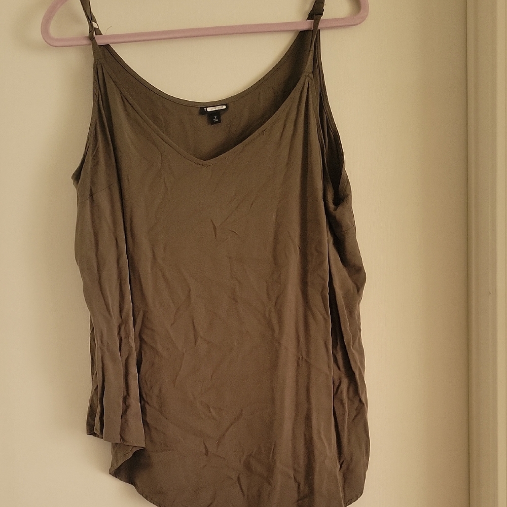 Olive Green Women's Tank Top